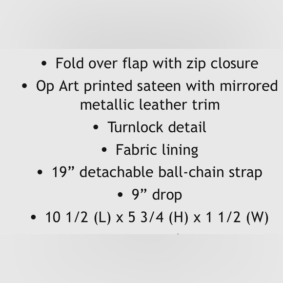 OP ART Coach purse- authentic - Picture 16 of 17